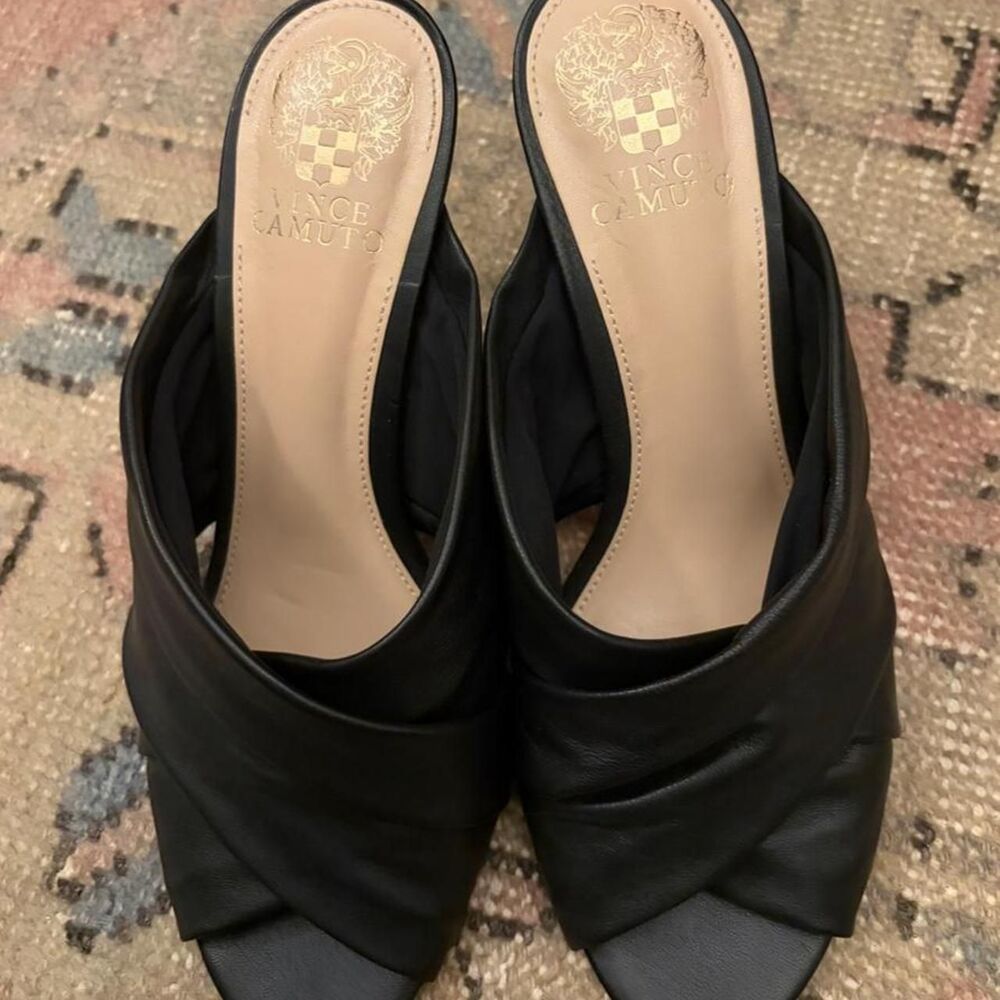 Vince-camuto Women's Black Mules size 8